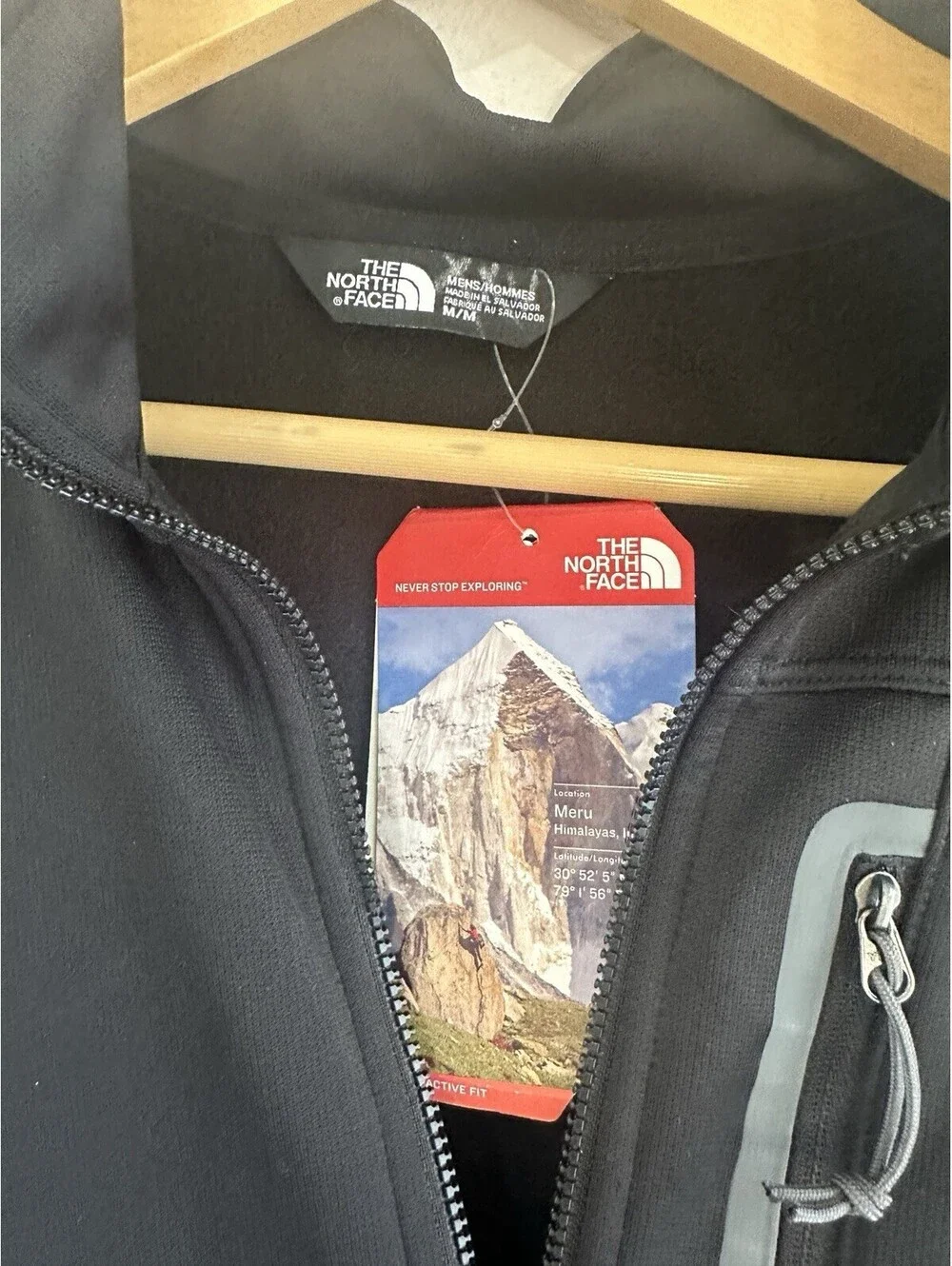 The North Face fabric hardface